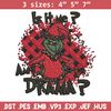 Is It Me Am I The Drama Grinch Christmas Embroidery design, Grinch christmas Embroidery, Grinch design, Instant download.jpg