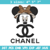 Chanel minnie Embroidery Design, Mickey Embroidery, Embroidery File, Chanel Embroidery, Anime shirt, Digital download.jpg
