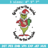 Grinchy Embroidery Design, Grinch Embroidery, Embroidery File, Chrismas Embroidery, Anime shirt, Digital download..jpg
