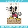 Gucci Mickey Mouse Embroidery design, Gucci Embroidery, Disney design, Embroidery File, cartoon shirt, Digital download..jpg