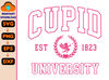 Cupid University Svg, Valentine Svg, Valentines Day T Shirt Design, Love, Cupid, Heart, Svg.jpg