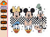 Retro Disney Svg, Checkered Mickey and Friends Svg, 2024 Disney Trip Svg, Disney Family Vacation Svg, Retro Mickey Svg.jpg