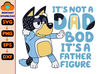 It's Not A Dad Bod, It's A Father Figure Bluey Svg, Bluey Svg, It's Not A Dad Bod Svg, Instant Download.jpg