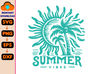 Retro Summer Vibes Svg, Summer Svg, Beach Vibes Svg, Summer Break Svg Cut File Beach Svg Sublimation.jpg