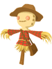 cartoon scarecrow cute   .png