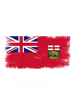 Canada Friendly Manitoba Flag - Vintage  .png