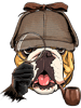 American Bulldog Detective American Bulldog Dog Lover 94.png