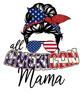 All American Mama Shirt .png