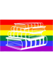 Librarian Literary Reading Books Gay Pride Flag LGBTQ Queer.png