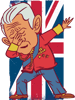 British King III Funny Dabbing Charles British Flag Mens Kids.png