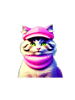 pink cat .png