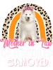 Dog Samoyed Mother In Law Of A Spoiled Samoyed Flowers Leopard Rainbow.png