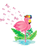 Breast Cancer Pink Flamingo Ribbon Recovery.png