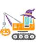 crane truck pumpkin toddler baby boys halloween kids.png