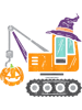 Kids Crane Truck Pumpkin Toddler Baby Boys Halloween Kids.png