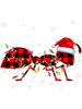 Merry Christmas Ant Animals Plaid Christmas Pajama.png