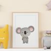 Nursery decor, Cute nursery wall art ,  Baby Koala Nursery Art, Baby Boy nursery decor, Printable nursery art, Baby Animals Art.jpg