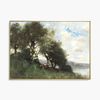 Vintage Landscape Painting, Tree Painting Art Poster Perfect For Farmhouse Decor.jpg