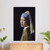 Canvas Gift, Canvas Art, 3D Canvas, Girl With a Pearl Earring Poster, Johannes Vermeer Poster, Woman Canvas Art,.jpg