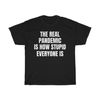 The Real Pandemic, Funny graphic tee, republican gift idea.jpg