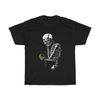 Skeleton Listening To Music T-Shirt.jpg