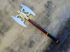 Battle Axe Of Gimli Silver Edition From Lord Of The Rings, Christmas Gift, Father's Day Gift, Gift for him, Fantasy Axe