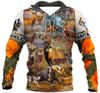 Personalized Hot Love Hunting Hunting Camo - 3D Printed Pullover Hoodie