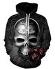 Skull Sacred Death Hoodie 3D, Personalized All Over Print Hoodie 3D