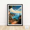 Corfu Poster  Travel Poster   Birthday present  Wedding Anniversary gift  Home Decor.jpg