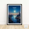 Paros Greece Print  Travel Poster   Birthday present  Wedding Anniversary gift  Home Decor.jpg