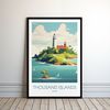 Thousand Islands Poster, Canada, Poster Print, Travel, Print, Travel Poster, Gift, Wall Art, Hiking, Holiday, Gift For Her, Gift For Him.jpg