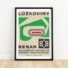 Bedding Advertizement - Matchbox Print - Aesthetic Wall Art - Vintage Art - Matchbox Wall Poster - Vintage Poster Print.jpg