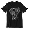 Astronaut Boombox Men's T-Shirt Galaxy Space Moon Graphic Art Unisex Tee Shirt.jpg