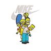 Simpson family Nike Embroidery design, Simpson cartoon Embroidery, Nike design, Embroidery file, Instant download..jpg