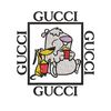 Cartoon Gucci Embroidery design, Cartoon Gucci Embroidery, cartoon design, Embroidery File, Gucci logo, Instant download.jpg