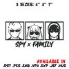 Anya family Embroidery Design, Spy x family Embroidery, Embroidery File, Nike Embroidery, Anime shirt, Digital download.jpg