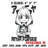 Anya forger Embroidery Design, Spy x family Embroidery, Embroidery File, Anime Embroidery, Digital download.jpg
