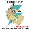 Pikachu anime embroidery design, Pokemon embroidery, embroidery file, anime design, anime shirt, Digital download.jpg