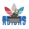 Bart dj adidas Embroidery Design, Adidas Embroidery, Brand Embroidery, Embroidery File, Logo shirt, Digital download.jpg