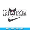 Nike Kuromi svg