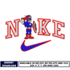 Logo nike Captain america embroidery design