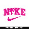 Nike Barbie Pink Girl Svg