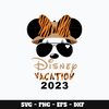 Minnie disney vacation 2023 Svg