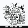 Minnie disney world Svg