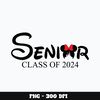 Minnie senior class of 2024 Png