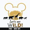 Mickey let's get wild Png