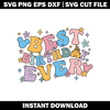 Retro Best Birthday Ever svg