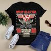 Van Halen 1980 World Invasion Tour Eagles Flag Shirt.png