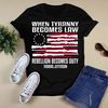 When Tyranny Becomes law Thomas Jefferson Shirt.png