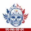 NFL1310202010T-Pittsburgh Steelers skull svg, Pittsburgh Steelers svg, Skull svg, Sport svg, Nfl svg, png, dxf, eps digital file NFL1310202010T.jpg